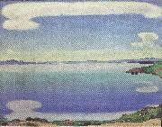 Ferdinand Hodler Lake Geneva seen from Chexbres Germany oil painting artist